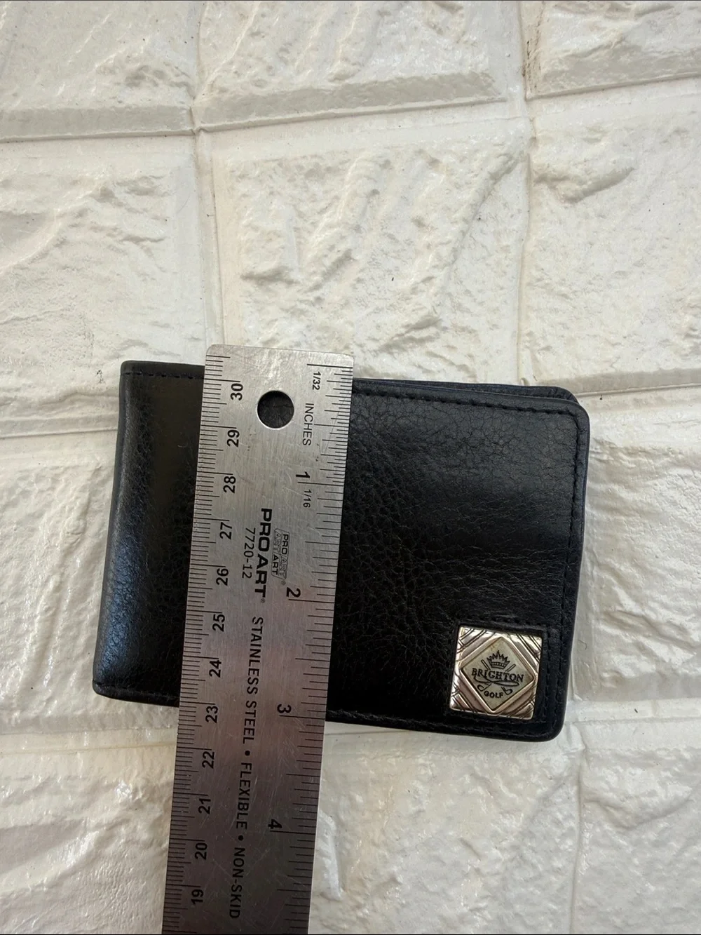 Brighton Golf collection bifold leather wallet
